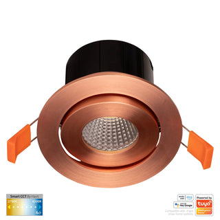 Havit HV5512CCT-CP Prime Copper Coloured Tilt CCT WIFI LED Downlight
