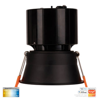 Havit HV5513CCT-BLK Prime Black Fixed Deep CCT WIFI LED Downlight