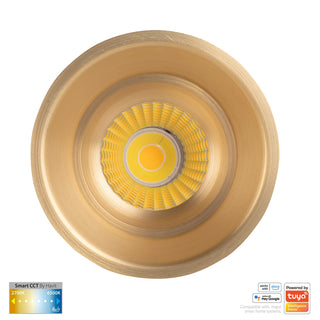 Havit HV5513CCT-BR Prime Brass Coloured Fixed Deep CCT WIFI LED Downlight