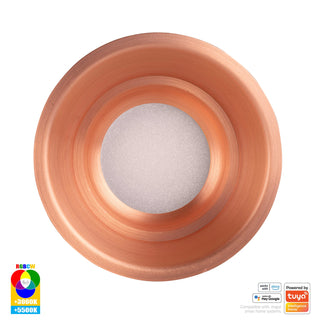 Havit HV5513RGBCW-CP Prime Copper Coloured Fixed Deep RGBCW WIFI LED Downlight