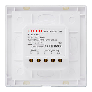 Havit HV9101-EX4S RGBC/W RF LED Strip Touch Panel Controller