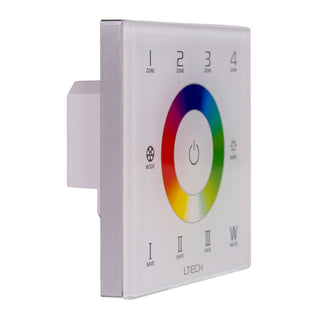 Havit HV9101-EX8S RGBC or RGBW Zone RF LED Strip Touch Panel Controller