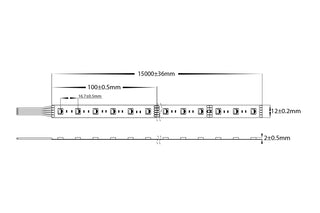 Havit HV9753-IP20-60-RGBW 11w IP20 RGBW Long Run LED Strip