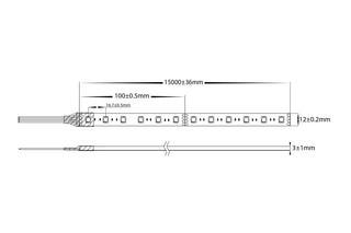 Havit HV9753-IP54-60-RGB 11w IP54 RGB Long Run LED Strip