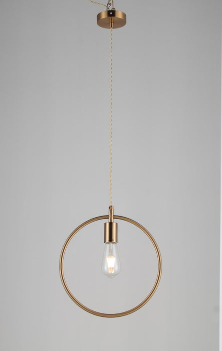 Allite Round Modern Brass Pendant Light