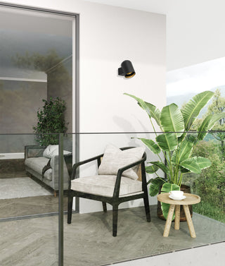 CLA Keila Exterior Oval Surface Mounted Wall Lights IP65