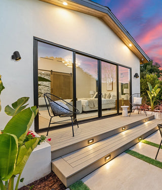 CLA Keila Exterior Oval Surface Mounted Wall Lights IP65