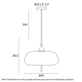 Telbix Lasian 40 Pendant Light