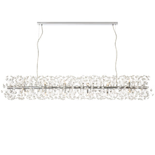 Telbix Lerida 18 Light Rectangular Pendant