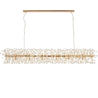 Telbix Lerida 18 Light Rectangular Pendant