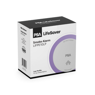 PSA LIFPE10LP Standalone Lithium Battery-Operated Photoelectric Smoke Alarm