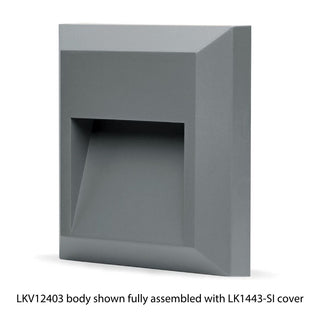 LKV12403 body shown fully assembled with LK1443 SI cover with text Web Rez