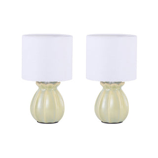 Lexi Blossom Ceramic Table Lamp Set of 2