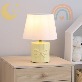 Lexi Miri Ribbon Bow Ceramic Table Lamp
