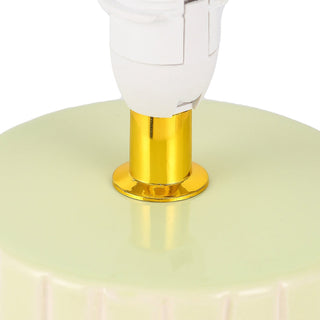 Lexi Miri Ribbon Bow Ceramic Table Lamp
