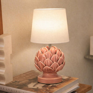 Lexi Tasha Artichoke Ceramic Table Lamp | Set of 2