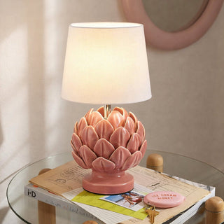 Lexi Tasha Artichoke Ceramic Table Lamp | Set of 2