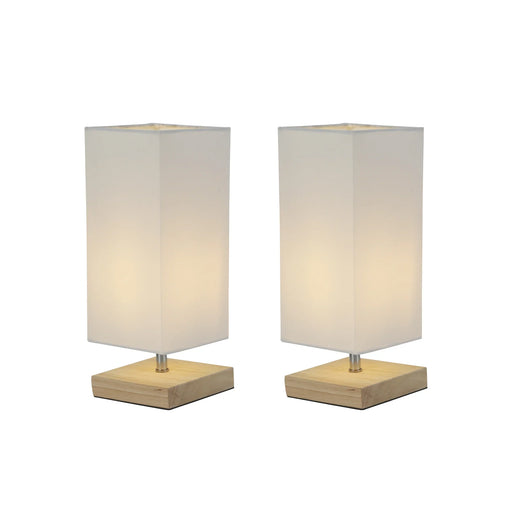 Clearance - Lexi Set of 2 Mano Square Table Lamp