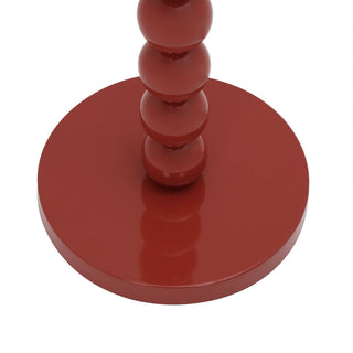 Lexi Pearl Orb Floor Lamp Rust