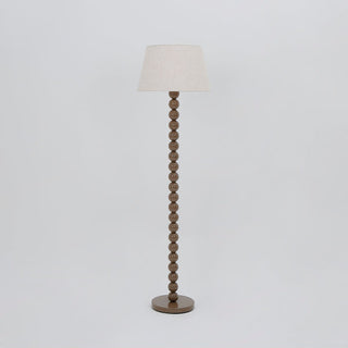 Lexi Pearl Orb Floor Lamp Toffee