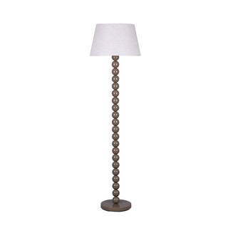Lexi Pearl Orb Floor Lamp Toffee