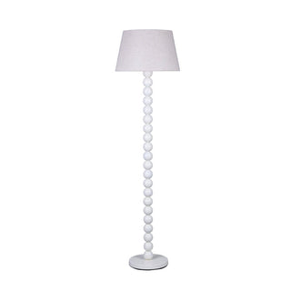 Lexi Pearl Orb Floor Lamp Whisper White