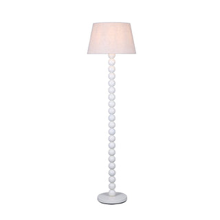 Lexi Pearl Orb Floor Lamp Whisper White