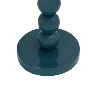 Lexi Pearl Orb Table Lamp Cyan