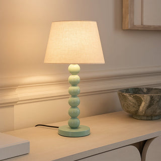 Lexi Pearl Orb Table Lamp Sage