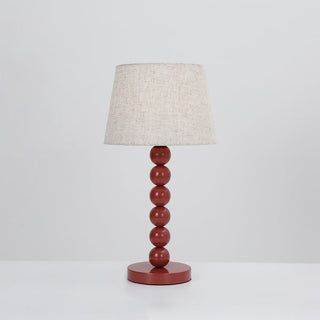 Lexi Pearl Orb Table Lamp Rust