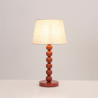 Lexi Pearl Orb Table Lamp Rust