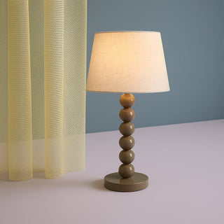 Lexi Pearl Orb Table Lamp Toffee