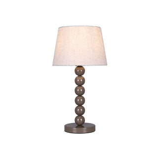 Lexi Pearl Orb Table Lamp Toffee
