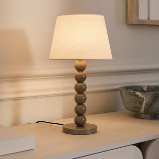Lexi Pearl Orb Table Lamp Toffee