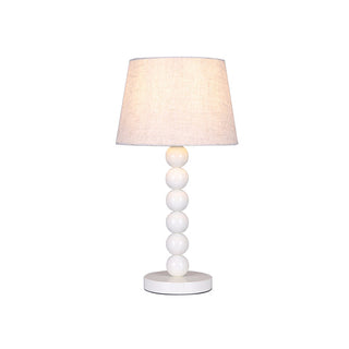 Lexi Pearl Orb Table Lamp Whisper White