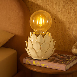 Lexi Lustre Artichoke Ceramic Table Lamp
