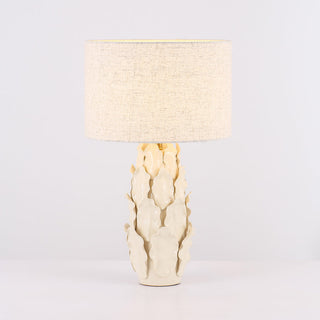 Lexi Layered Leaf Ceramic Table Lamp