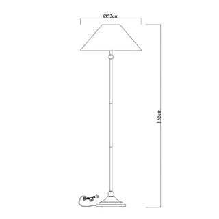 Lexi Violet Floor Lamp