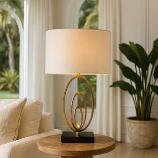 Lexi Elora Table Lamp Gold