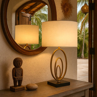 Lexi Elora Table Lamp Gold