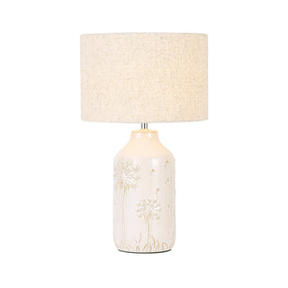Lexi Nari Dandelion Ceramic Table Lamp