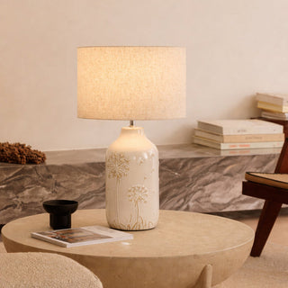 Lexi Nari Dandelion Ceramic Table Lamp