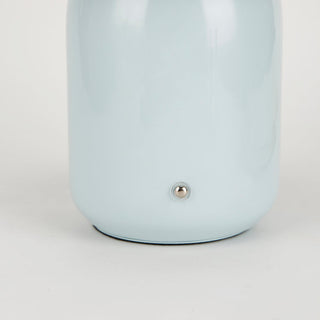 Lexi USB Rechargeable Mushroom LED CCT Dimmable Touch Table Lamp Pale Blue
