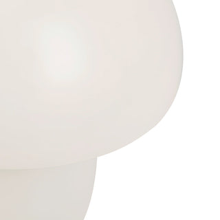 Lexi USB Rechargeable Mushroom LED CCT Dimmable Touch Table Lamp White