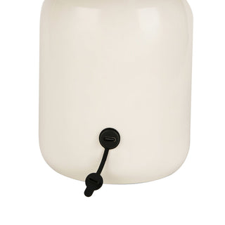 Lexi USB Rechargeable Mushroom LED CCT Dimmable Touch Table Lamp White