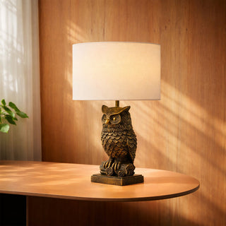 Lexi Owl Sculpture LED Table Lamp