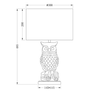 Lexi Owl Sculpture LED Table Lamp