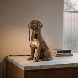 Lexi Golden Retriever LED Table Lamp
