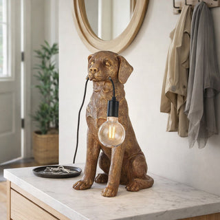 Lexi Golden Retriever LED Table Lamp