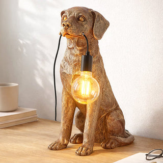 Lexi Golden Retriever LED Table Lamp